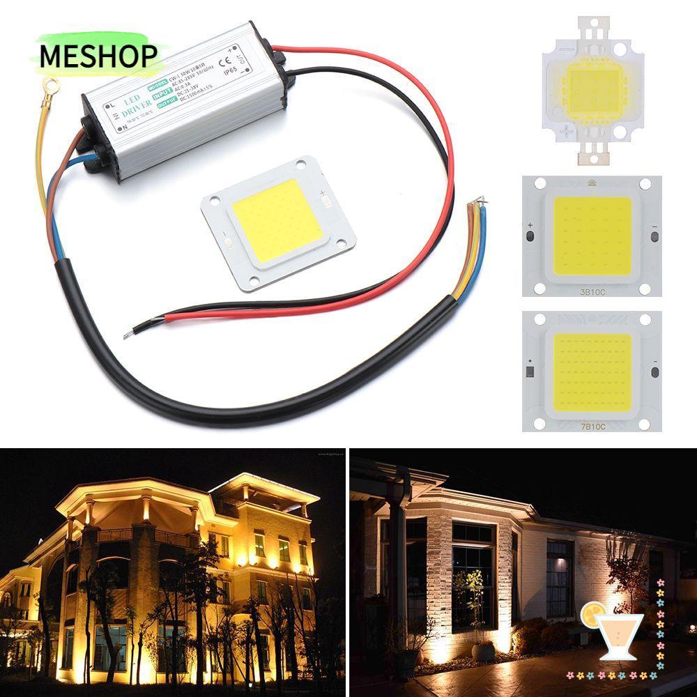 MESHOPTH LED COB Chip / Warm white สําหรับโคมไฟหลอดไฟน้ําท่วม 10W 20W 30W 50W 70W 100W