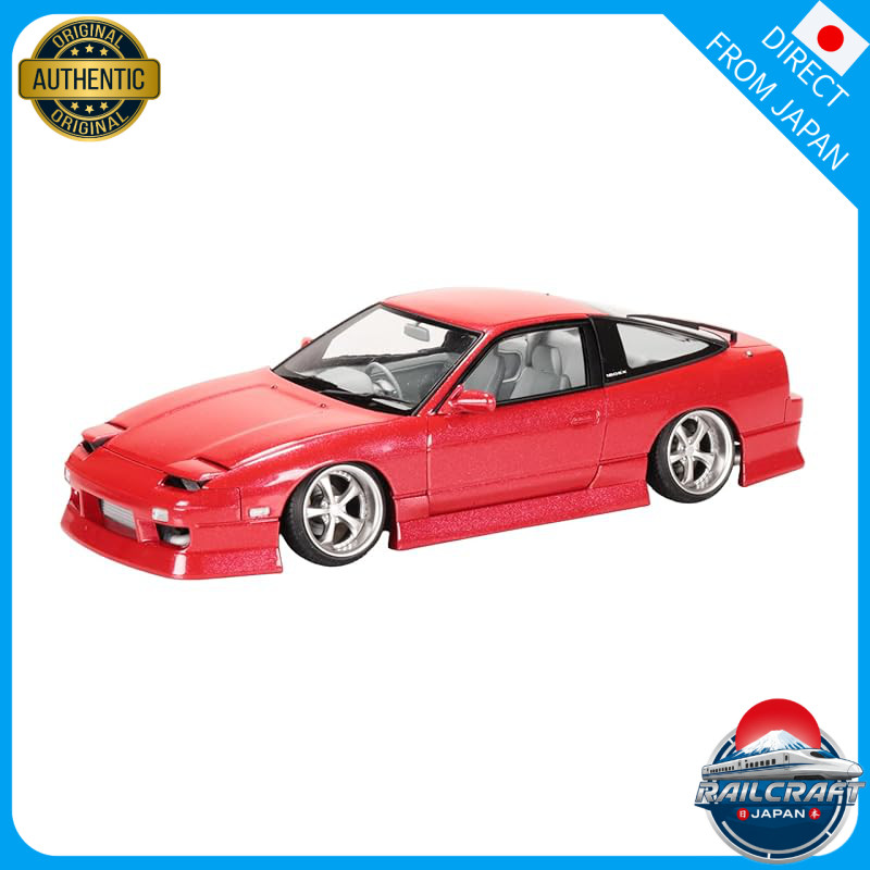 Aoshima The Tuned Car No.XX 1/24 BN Sports RPS13 180SX '96 Plastic Model Kit - Pre-painted Parts
