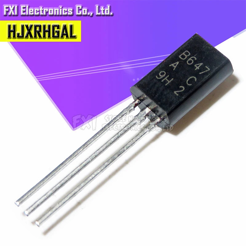 50PCS 2SB647AC 2SB647A 2SB647 TO92 TO-92L B647 Triode ทรานซิสเตอร์ใหม่เดิม