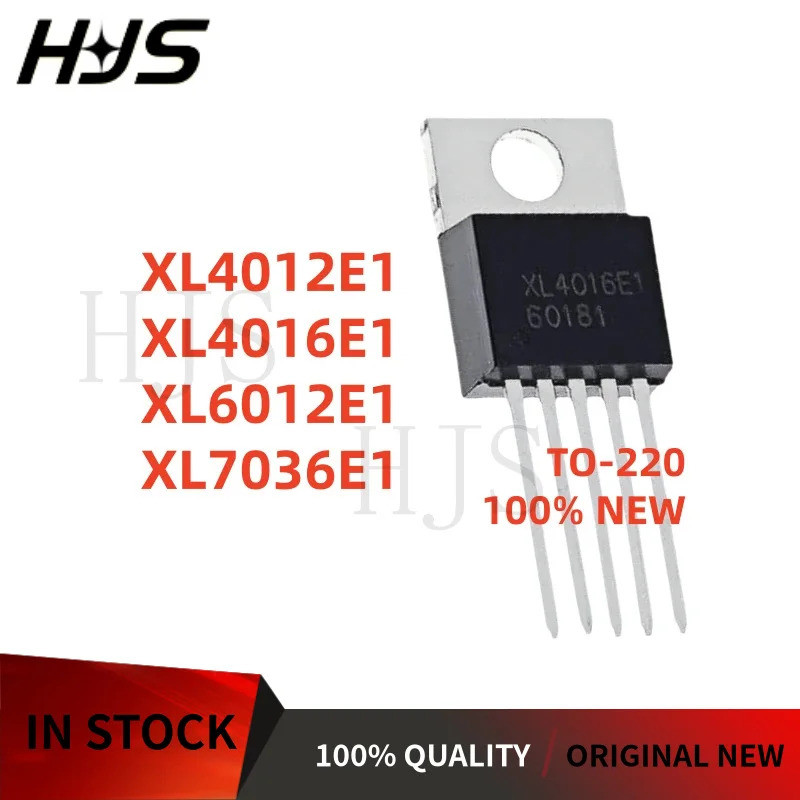 10PCs ใหม่ XL4016E1 XL4012E1 XL6012E1 XL7036E1 TO-220 แรงดันไฟฟ้า-ลดประเภท DC-DC power manage ชิป ic