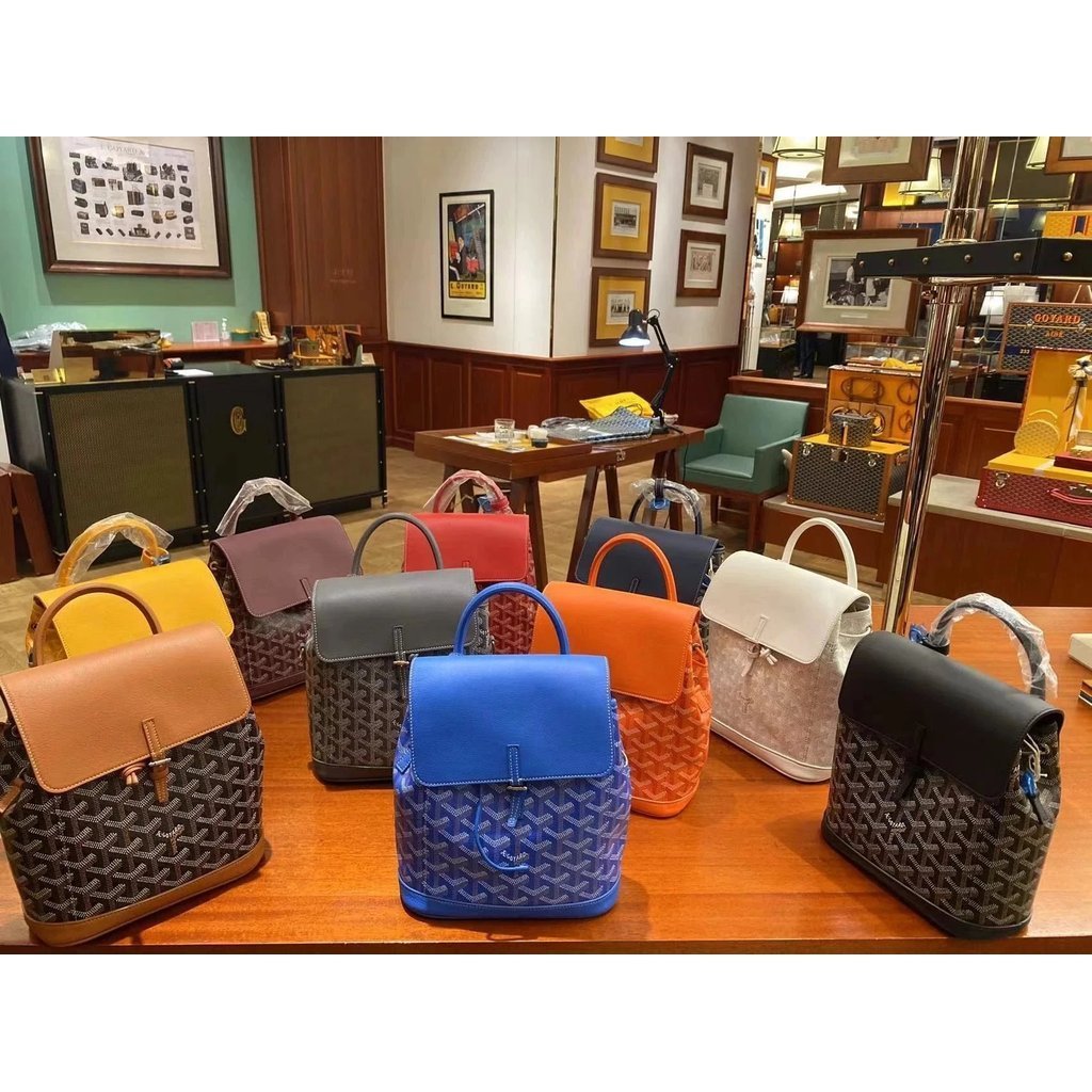 กระเป๋า Goyard Alpin mini สไตล์ใหม่ ใช้งานหลายแบบ สะพายข้าง พวงมาลัย และเป้ เหมาะสำหรับทุกโอกาส