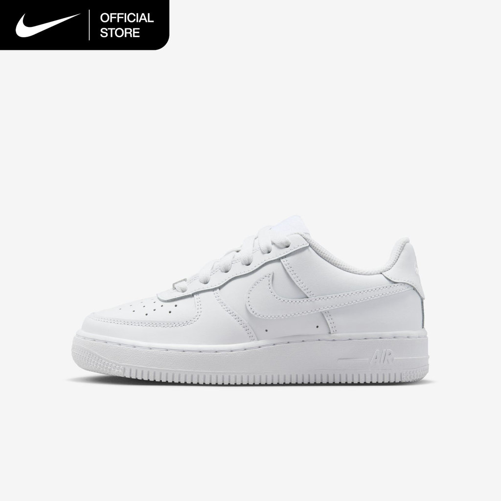 Nike Older Kids' Air Force 1 LE Shoes - White [FV5951-111]