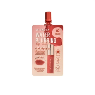 Merrezca Water Blurring Lip Tint ลิปทินท์สูตรน้ำ เนื้อมูสเนียนนุ่ม สัมผัสบางเบา