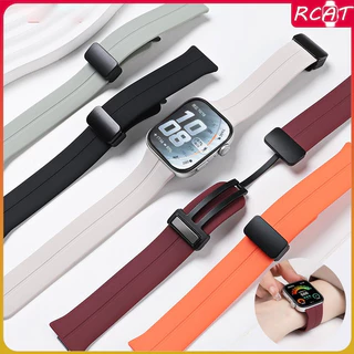 สายนาฬิกากีฬาซิลิโคน for Huawei Watch Fit 5 4 3 / 5 4 Pro หัวเข็มขัดแม่เหล็กเปลี่ยนสายยาง for Smartwatch Huawei Fit 3