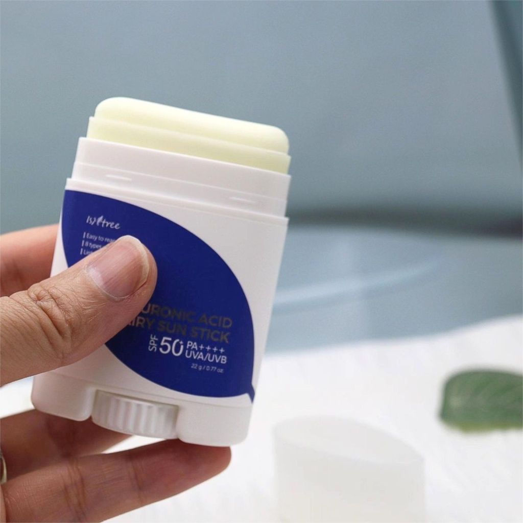 ขายร้อน isntree Hyaluronic Refreshing Air Sunscreen Stick 22gSPF50+PA++++ Invisible Pore Hydrating S