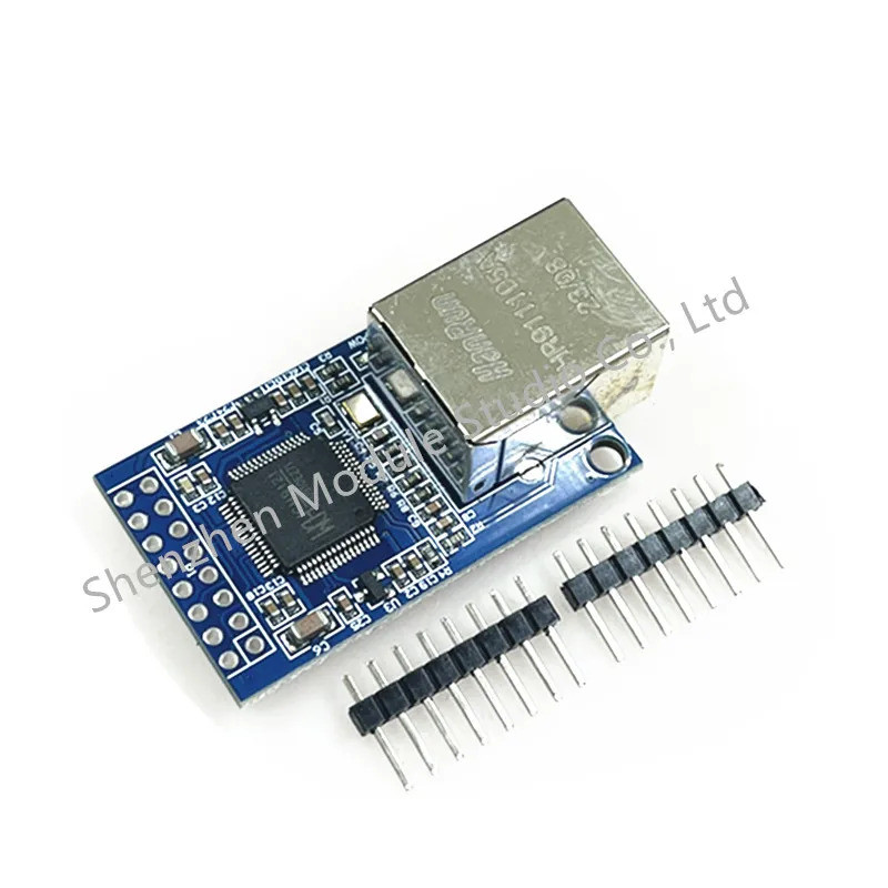 CH9121 โมดูลเครือข่าย UART พอร์ตอนุกรมไปยังโมดูลอีเธอร์เน็ตโมดูลเครือข่ายเซิร์ฟเวอร์อนุกรม TCP/IP 51