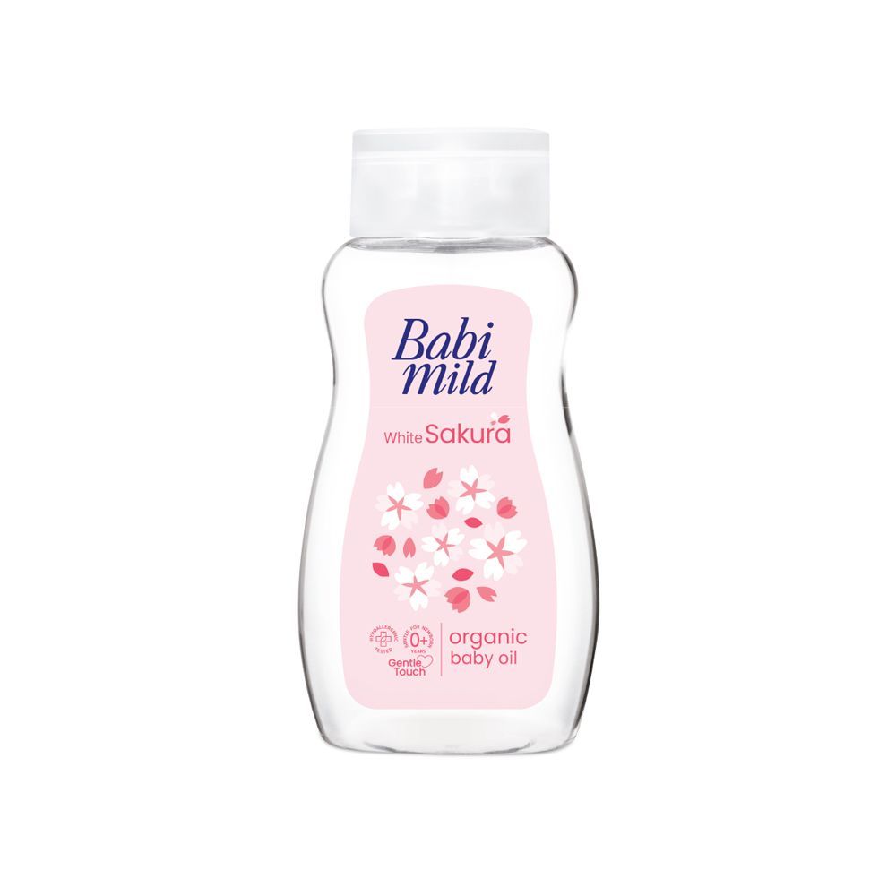 [สินค้าส่งด่วน] เบบี้มายด์ ไวท์ซากุระ เบบี้ โลชั่น 350 มล. BABI MILD WHITE SAKURA BABY LOTION 350 ML.