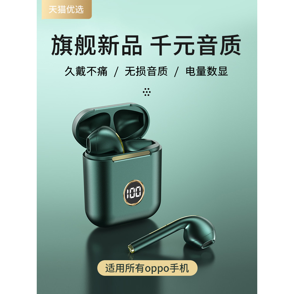 แขวนเหมาะสําหรับชุดหูฟังบลูทูธ OPPO 0pp0 ไร้สายเฉพาะ opporeno8/7pro ครึ่งในหู 6 เดิม a97