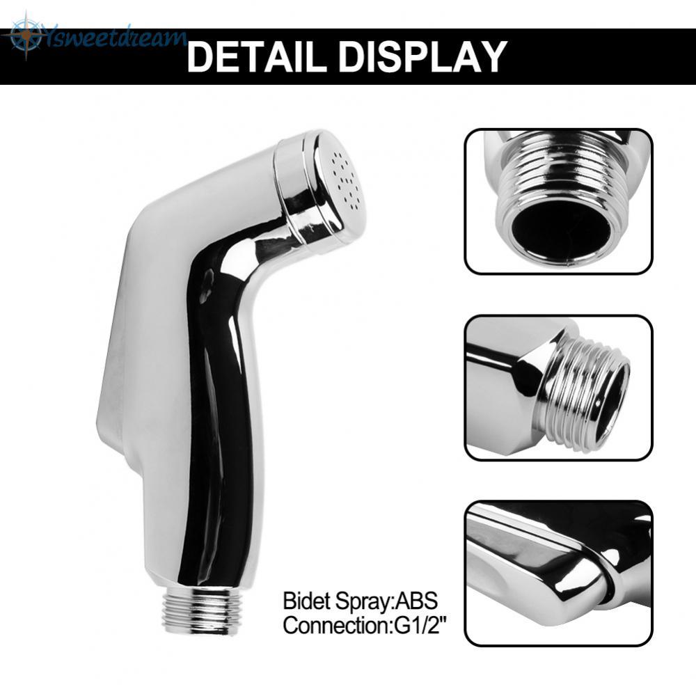 【SWTDRM】Practical Bidet Shattaf Douche Universal Connection G1/2\" For Most Shower Hose