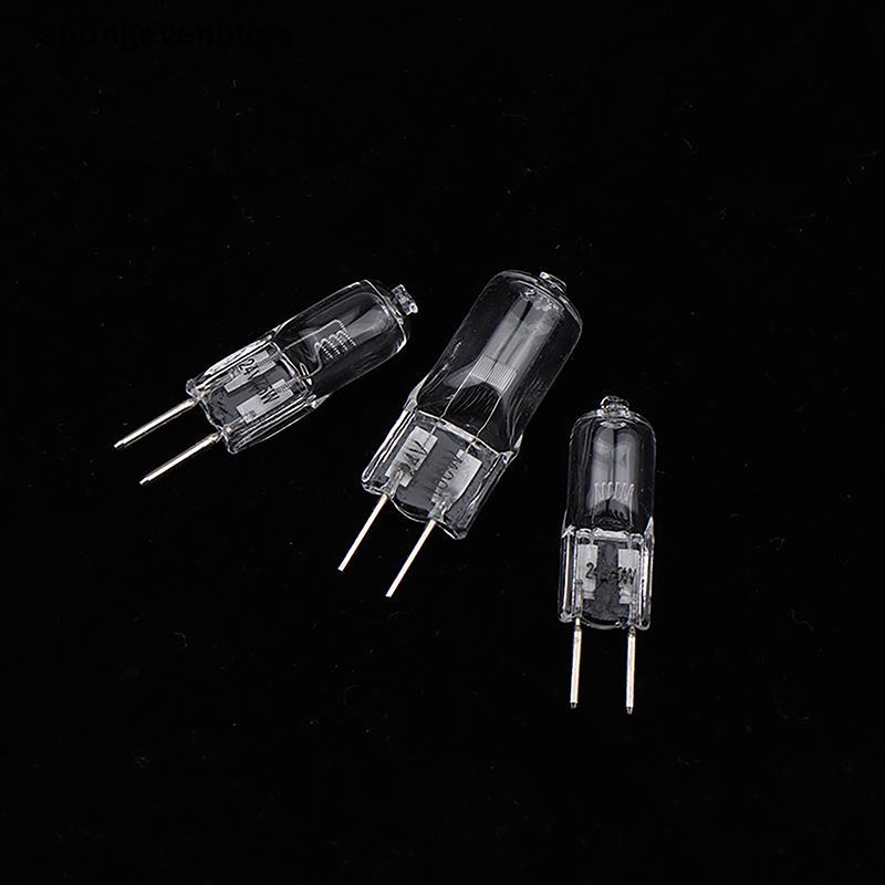 Springevenbliss 1Pc G5.3 24V 20W 35W 50W 70W 100W หลอดไฟ G5.3 หลอดไฟ G5.3 24V หลอดไฟแก้ว หลอดไฟอโรมา