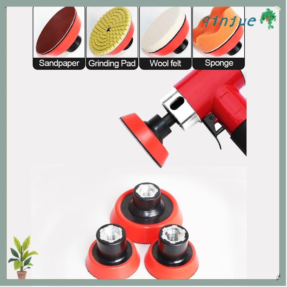 QINJUE Buffing Disc แผ่นฟองน้ํา Backer M14 ด้ายปฏิบัติขัดบัฟเฟอร์