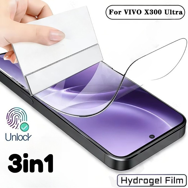 3in1 สําหรับ Infinix Hot 60i 60 50i 50 Pro + Pro Plus Matte Hydrogel ฟิล์มด้านหน้า + คาร์บอนไฟเบอร์กลับฟิล์มสําหรับ Infinix Hot 40i 40 30i 30 20 Pro Play Frosted Soft โทรศัพท์ป้องกันหน้าจอ