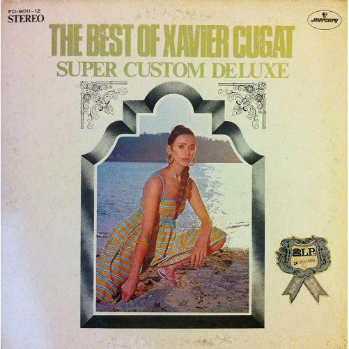 แผ่นเสียง Xavier Cugat - The Best Of Xavier Cugat - Super Custom Deluxe (Vinyl) (VG+) (2LPs)