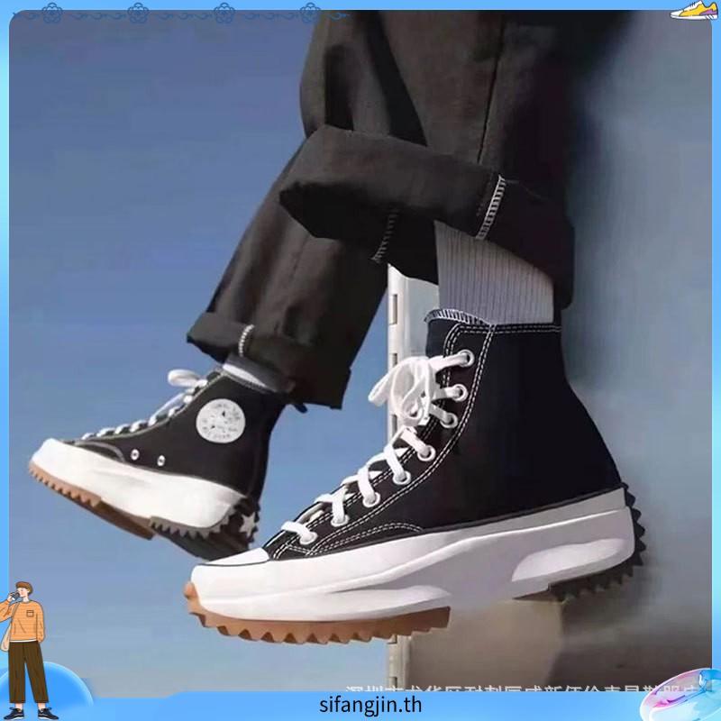 CONVERSE รองเท้าผ้าใบ รุ่น RUN STAR HIKE OX WHITE - 168817CU_H0WTXX - สีขาว UNISEX