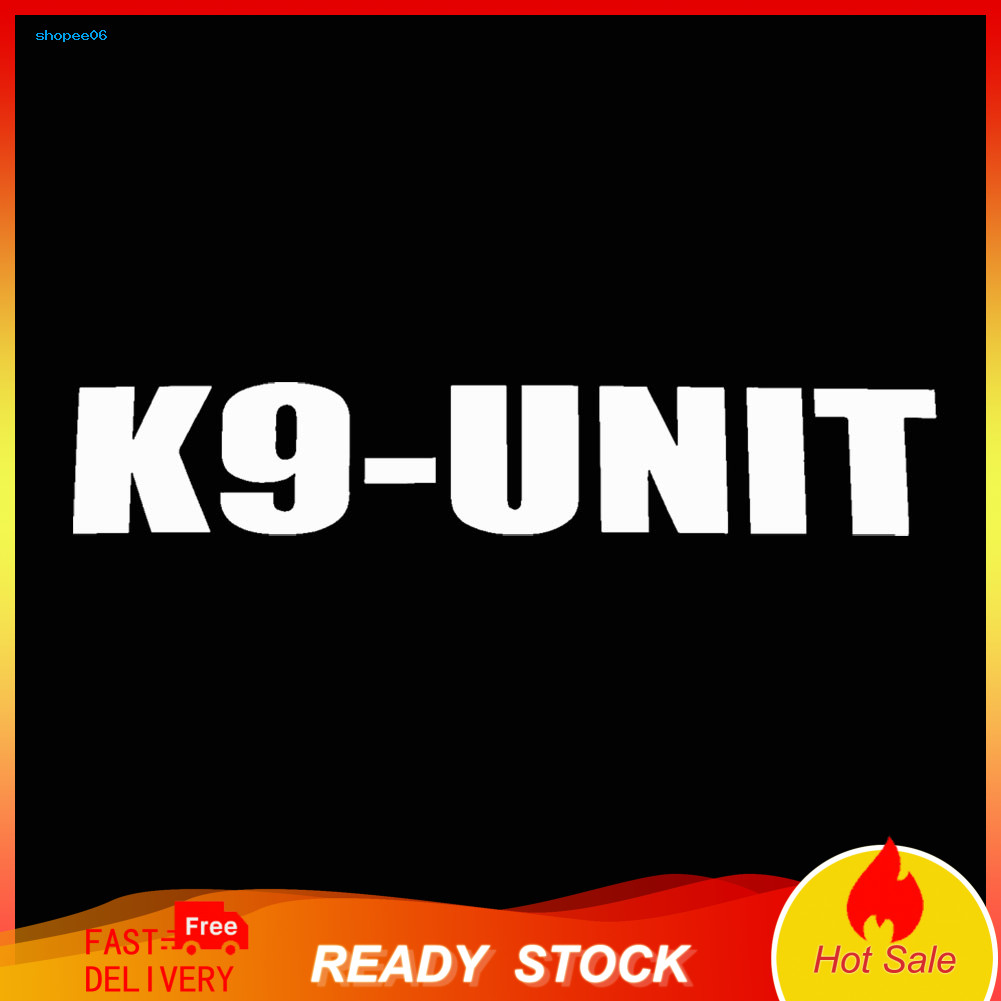 SETN K9-Unit Car-Styling Vehicle Body Window สติ๊กเกอร์สะท้อนแสงตกแต่ง