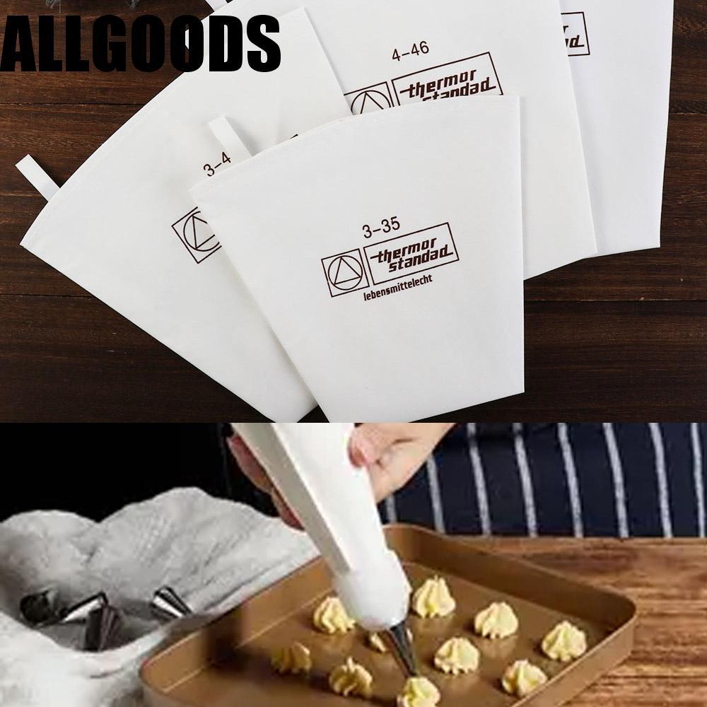 ALLGOODS Pastry Bag ช็อกโกแลตใหม่นํากลับมาใช้ใหม่บ้านสามเหลี่ยม Party Piping Bag