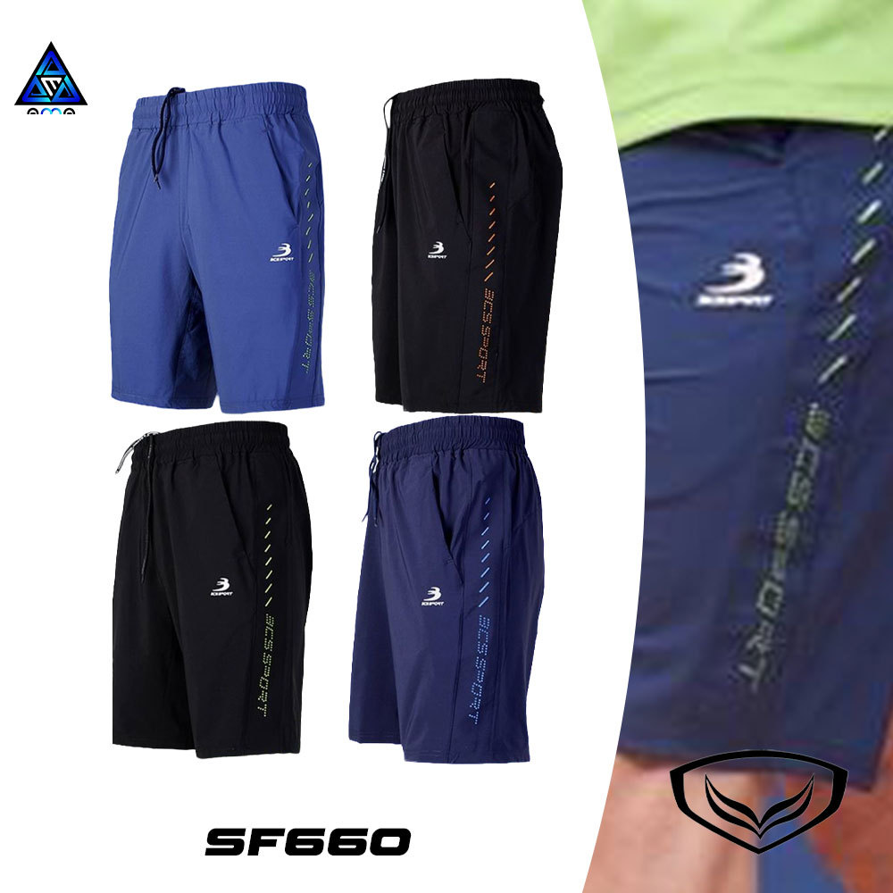ลดแล้วลดอีก30%  BCS SPORT รหัส SF660 บีซีเอส กางเกงลำลองขาสั้น แท้100%