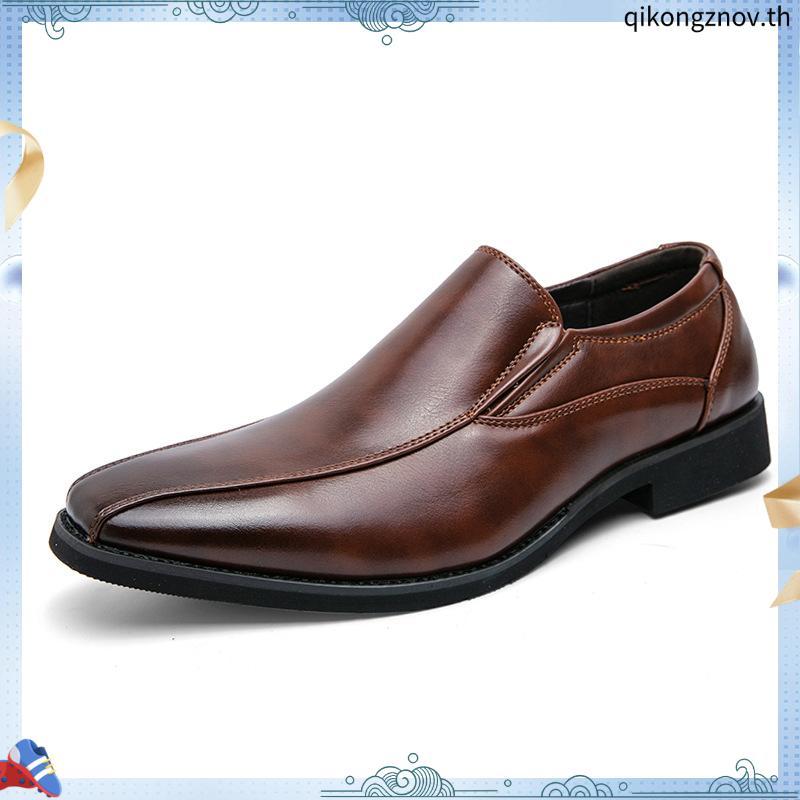 TAYWINแท้ เทวินทร์แท้ รองเท้าคัชชูหนังแท้ MB-07 Size39-46 หนังนิ่มสีดำ