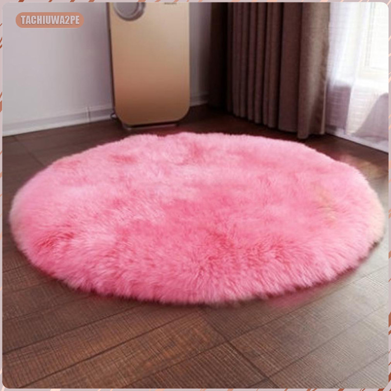 [tachiuwa2pe] Faux Cover Seat Mattenauflage Shaggy Area Rugs สําหรับพื้นโซฟาในห้องนอน