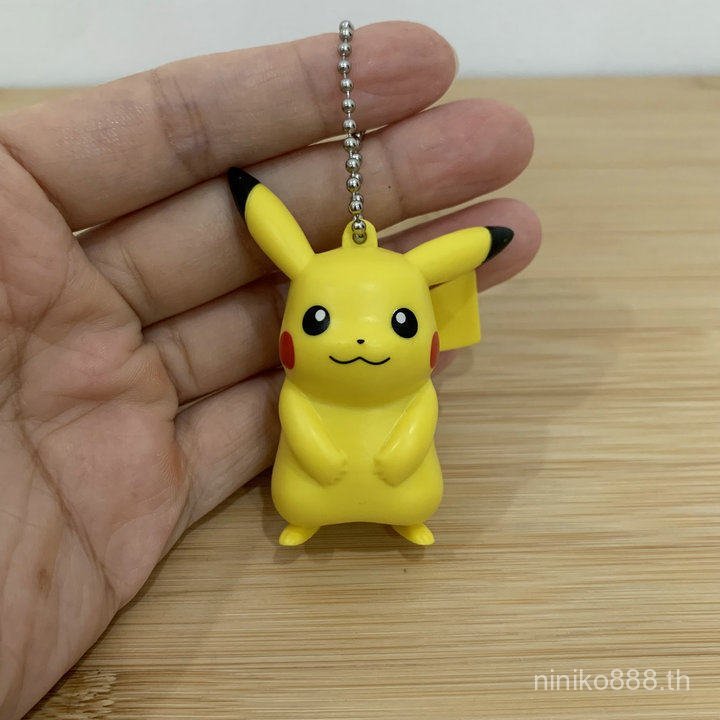 สินค้าจํานวนมากของแท้ Pokémon Pokemon Pikachu รูปเครื่องประดับจี้ข้อเสนอพิเศษ 2W0R