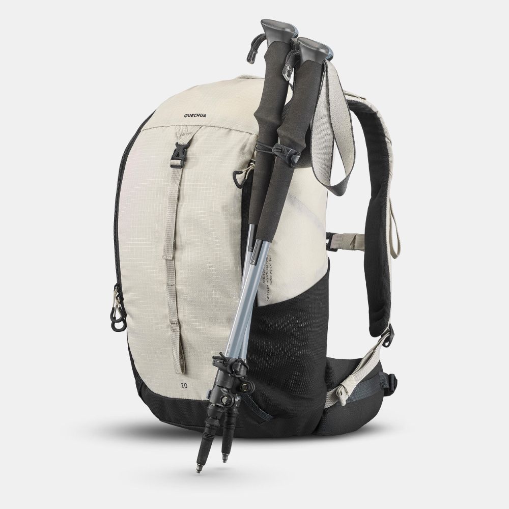 Decathlon 20 L Mountain Hiking Backpack Mh100 เป้เดินป่าบนภูเขาขนาด 20 ลิตร รุ่น Mh100 – Beige ราคา ถูกที่สุด ดีลบีเคเค แกลเลอรีภาพที่ 5