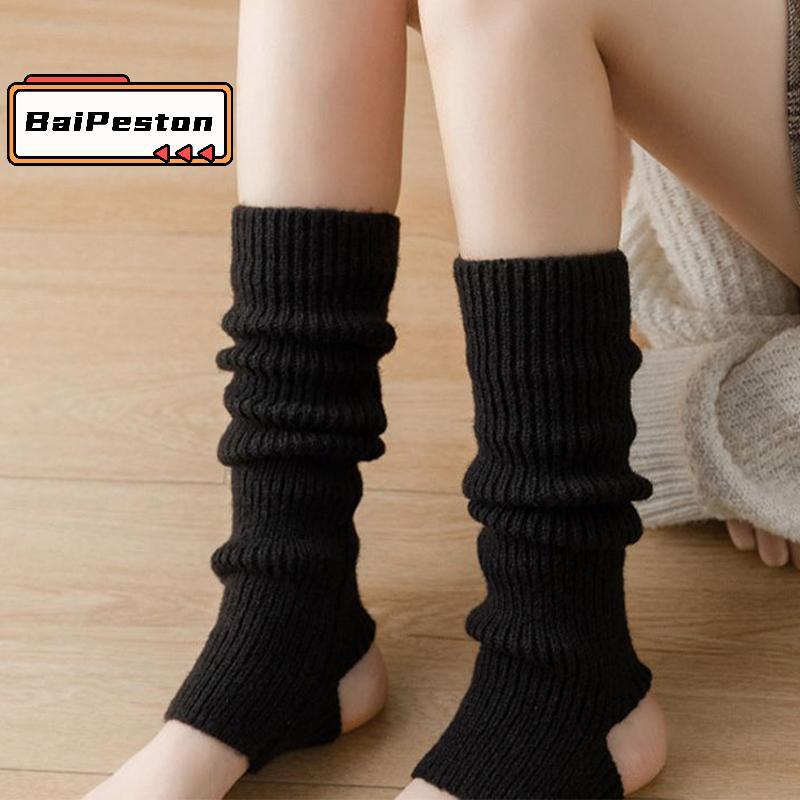[BaiPestonV] Lolita Style College Style Warm Jk Japanese Autumn And Winter Stoings สําหรับผู้หญิง