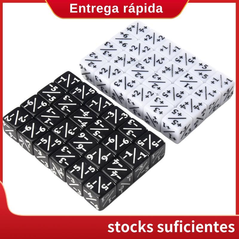 48 ชิ้น 16 มม. เครื่องนับลูกเต๋า Token Dice Loyalty Dice D6 Dice Square สําหรับ,,,Card Gaming .moira