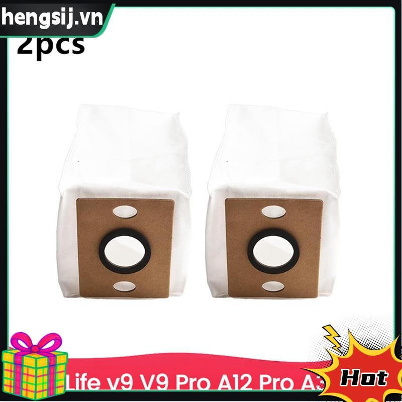 ถุงเก็บฝุ่นสําหรับ V9 V9 Pro A12 Pro A30 Pro อุปกรณ์เสริมเครื่องดูดฝุ่นหุ่นยนต์