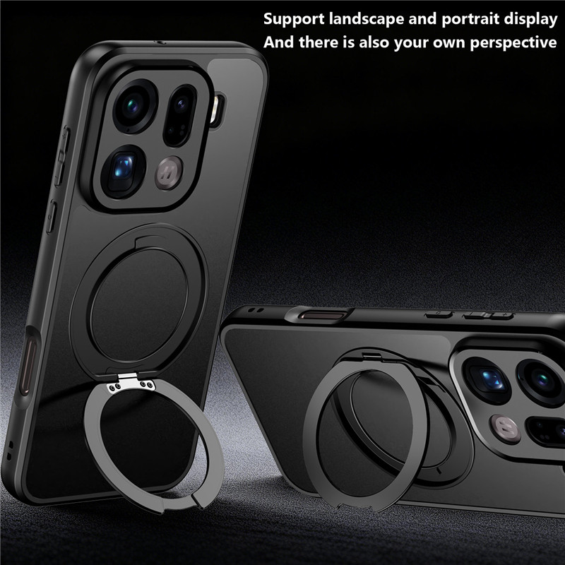 โลหะทําให้หมาด ๆ หมุนวงเล็บเคสโทรศัพท์สําหรับ ไอคิว Z11 z9เทอร์โบ15ร 15อัลตร้า15 13 n52ฝาครอบป้องกันแม่เหล็กที่แข็งแกร่งป้องกันน้ํามันและฝ้าป้องกันการตกเปลือก