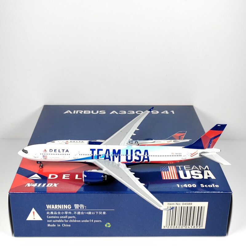 Phoenix 04589 1: 400 Damei Airlines A330-900neo N411DX โมเดลเครื่องบินโลหะผสม