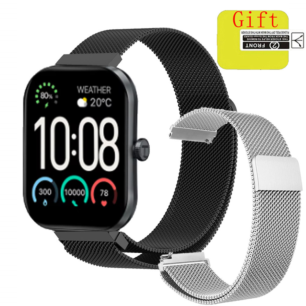 Haylou S6 smart watch สายสแตนเลสสําหรับ Haylou S6 smart watch smartwatch band อุปกรณ์เสริม