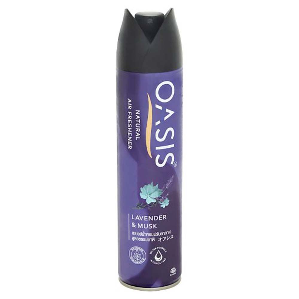 [สินค้าส่งด่วน] โอเอซิส สเปรย์ลาเวนเดอร์ มัสก์ 320มล. OASIS SPRAY LAVENDER MUSK 320 ML.