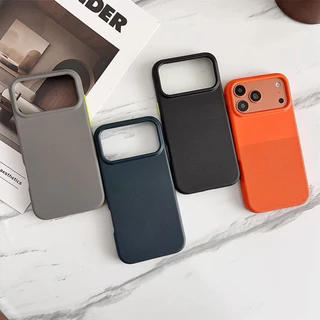 เนื้อแมทกันลื่น เคสโทรศัพท์ For iPhone 17 Pro Max 16 15 14 13 Pro Max แม่เหล็ก ฝาครอบกันกระแทก รองรับการชาร์จแบบไร้สาย