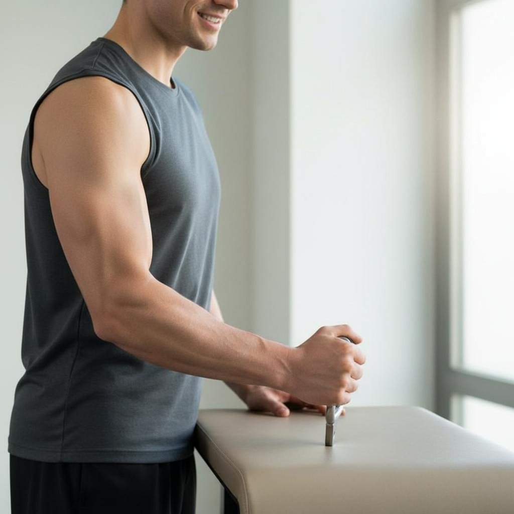 Multi-Exercise Lat Pulldown Bar กับฟังก์ชั่นจับกันลื่น สำหรับการฝึกซ้อมที่ฟิตเนส