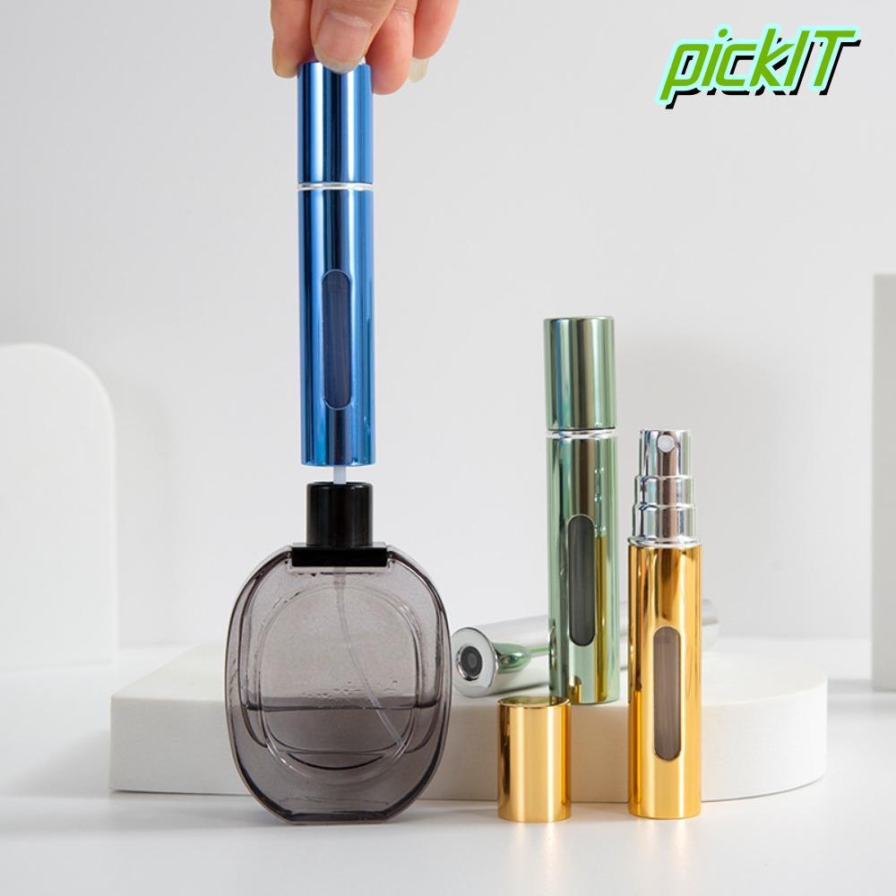 PICKITAtomizer Bottle, Mini Refillable Perfume Bottle, Empty Portable 10ml with Spray Jar Travel