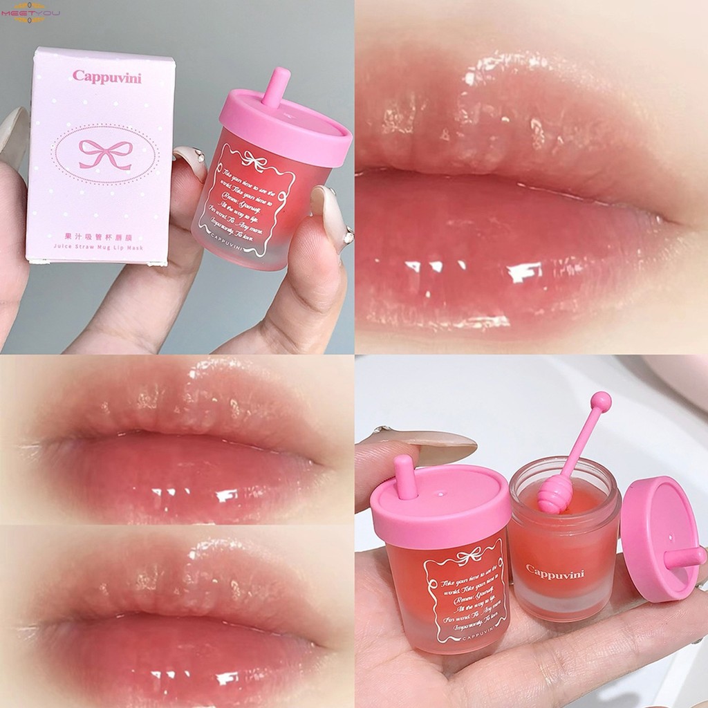 Hydrating Lip Balm Sleeping Lip Mask บํารุงข้ามคืน Treatment Lip Care สําหรับฤดูใบไม้ร่วงฤดูหนาว Lip