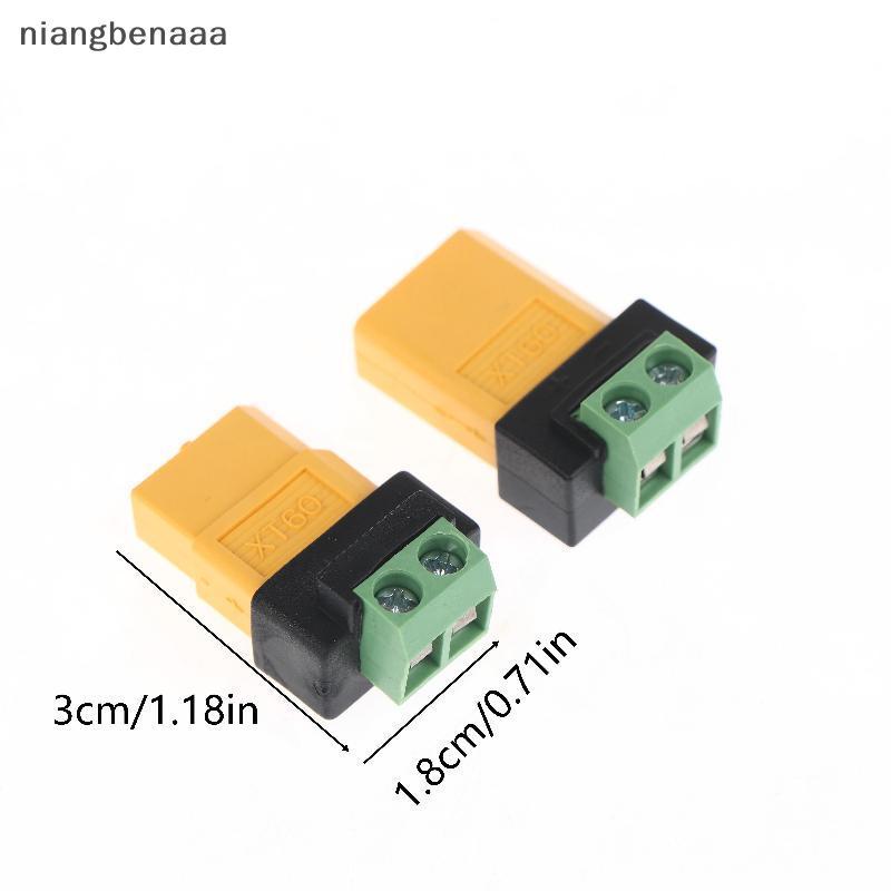 (niangbenaaa) XT60 ชายหญิง 2Pin Terminal Adapter Solderless ชาร์จสําหรับ UAV Balance Charger แผงพลังงานแสงอาทิตย์รุ่นอุปกรณ์ใหม่ ราคา ถูกที่สุด ดีลบีเคเค แกลเลอรีภาพที่ 9