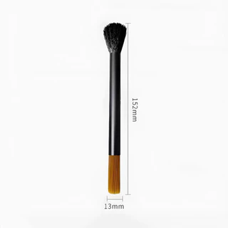 MAYA Coffee แปรงปัดผงกาแฟ ด้ามจับไม้ แปรงทำความสะอาดกาแฟ ขนแปรงทนทาน มีสองหัว Wooden Coffee Brush N76H
