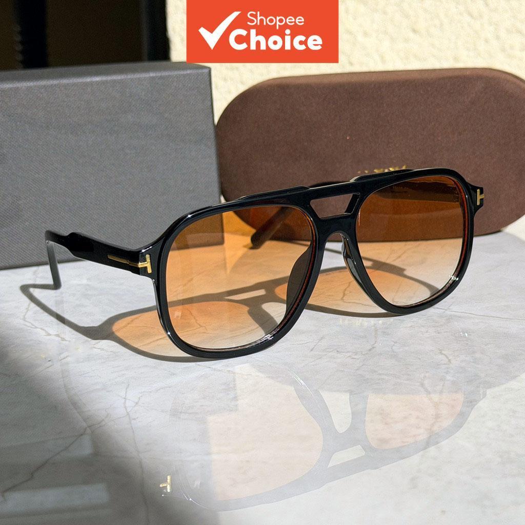 ใหม่ Retro Double Bridge Uv400 แว่นกันแดดป้องกันรังสียูวีสําหรับผู้ชายผู้หญิง