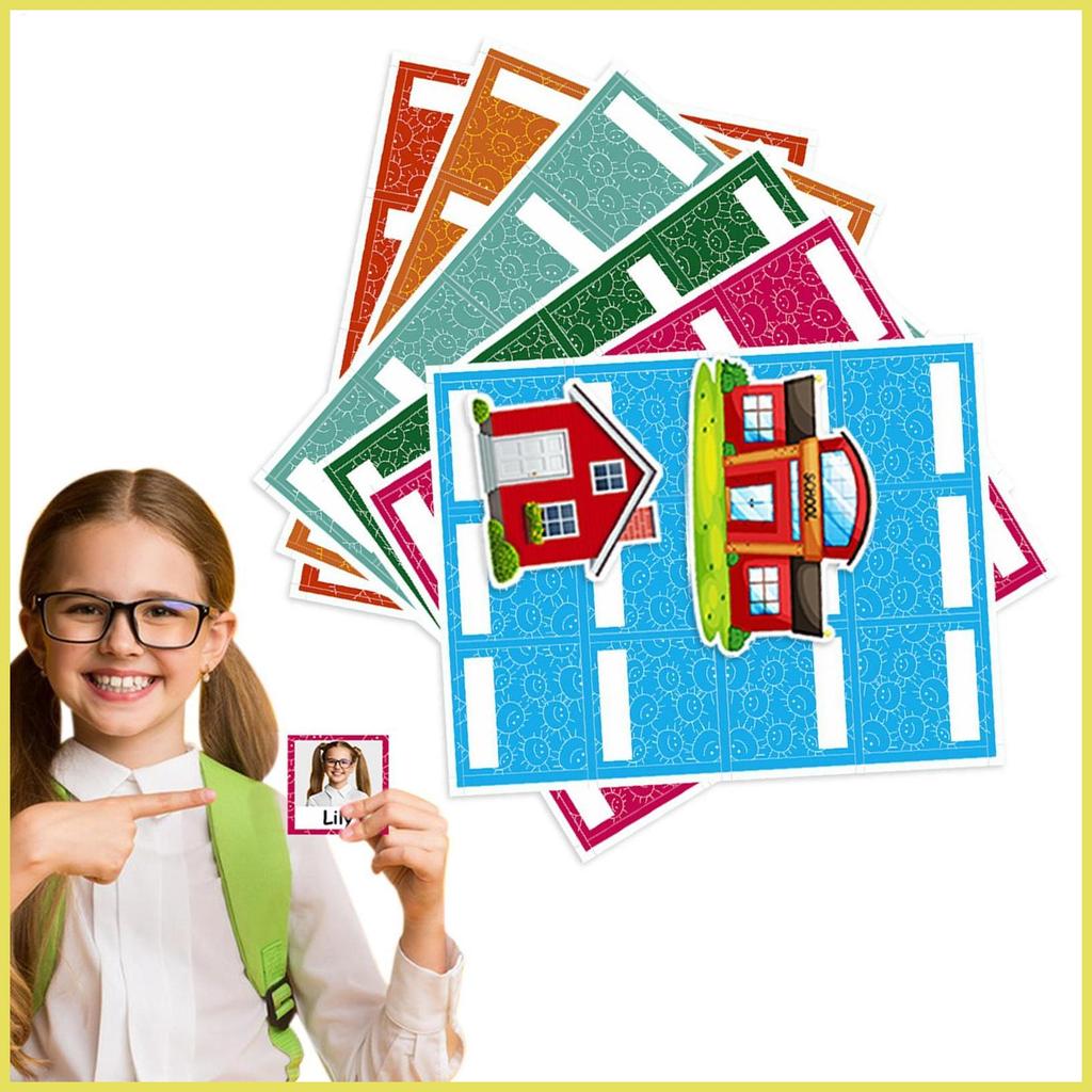 Attendance Pocket Chart 74 Cards ห้องเรียน Attendance Chart Who ที่นี่ที่ติดได้ Photos Pocket Chart 