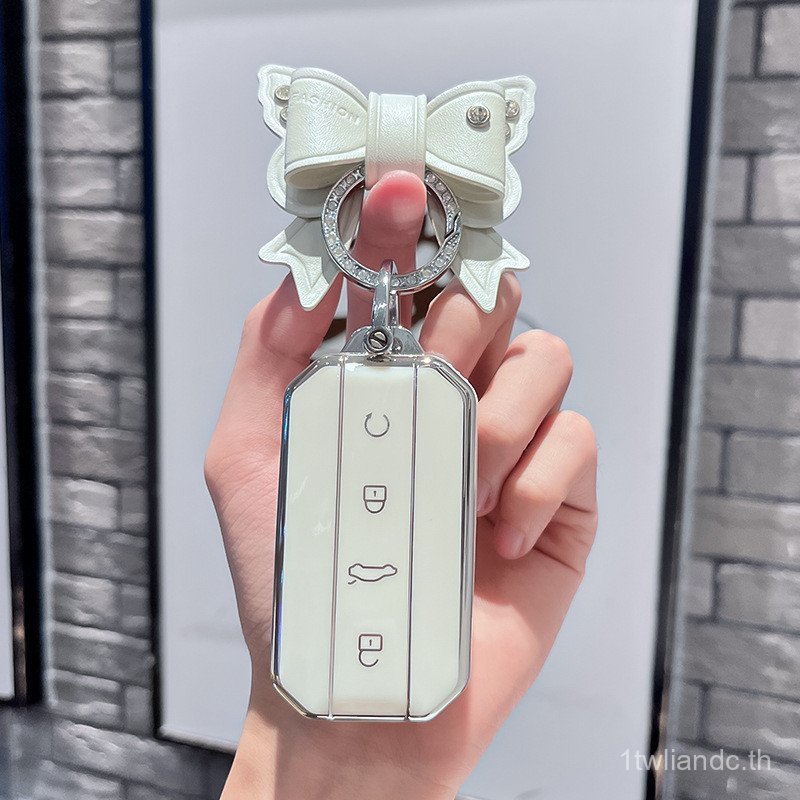 CHERY Jaecoo ฝาครอบกุญแจ Omoda Omoda Jaecoo CHERY J5/J7 กระเป๋ารถหัวเข็มขัด Key Shell XAZJ