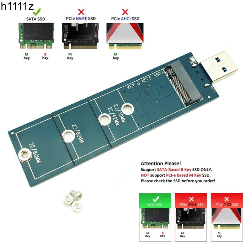 ใหม่ M2 SSD อะแดปเตอร์ M2 อะแดปเตอร์ USB M2 ถึง USB 3.0 USB 3 USB3 6Gb Riser Converter สําหรับ 2230 
