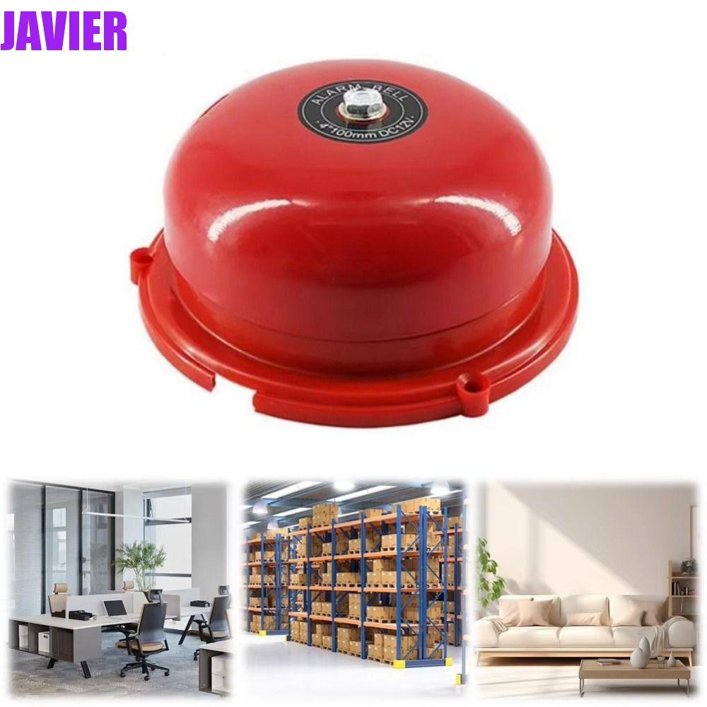 JAVIER ภายใน Strike Alarm Bell, AC 220V Internal Strike Type Point Fire Alarm, ติดตั้งง่ายโลหะกระดิ่