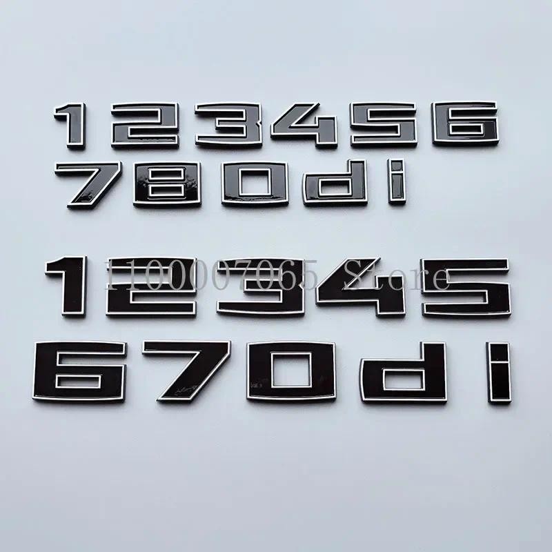 DIY M Series Bond ตัวอักษรตัวเลข ABS โลโก้สัญลักษณ์รถสําหรับ M1 M2 M3 M4 M5 M6 M7 M8 X1 X2 X3 X4 X5 