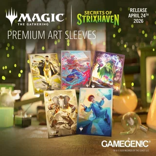 Gamegenic - PREMIUM ART SLEEVES ซองใส่การ์ด Magic The Gathering - Strixhaven - MTG