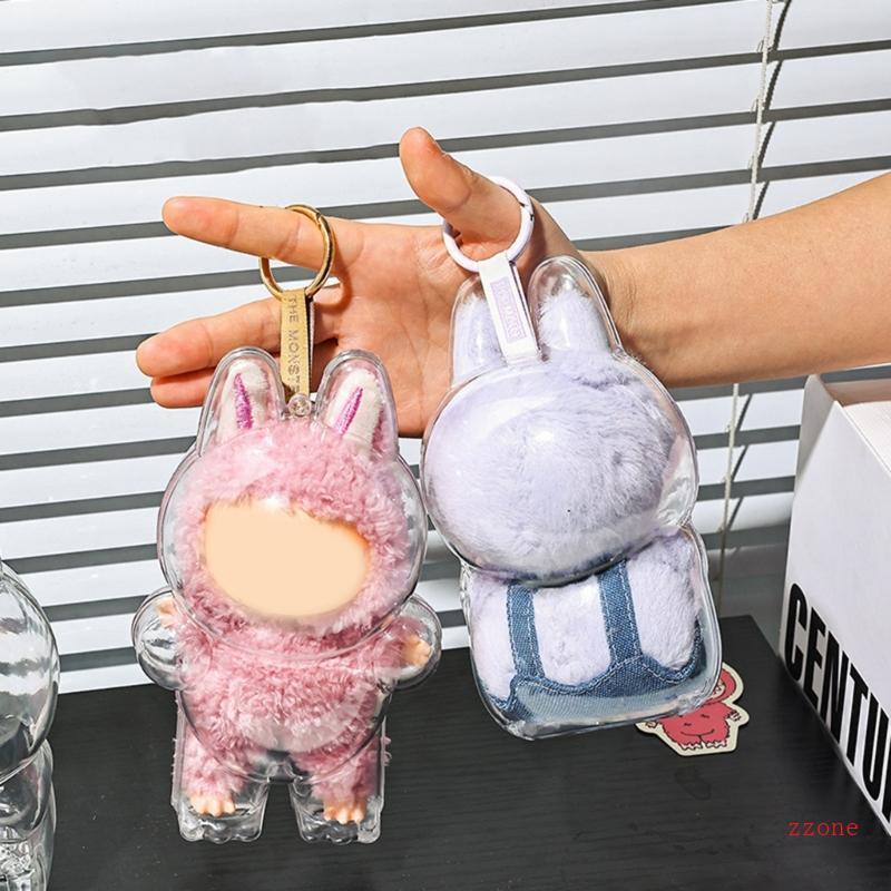 Zzz Clear Storage Case Scratchproof ป้องกันสําหรับอะนิเมะตุ๊กตารูปตุ๊กตา