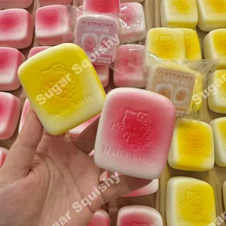 สกุชชี่น้ําตาล KT ซาลาเปานึ่ง Rising Squishy