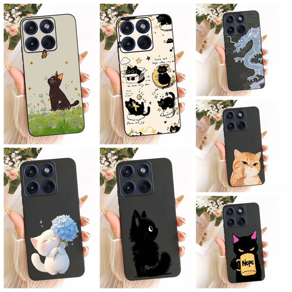 น่ารักการ์ตูนเคสโทรศัพท์สําหรับ Motorola Edge 70 XT2601-2/ขอบ 70 Fusion XT2605-1 XT2605-2 XT2605-4 ป
