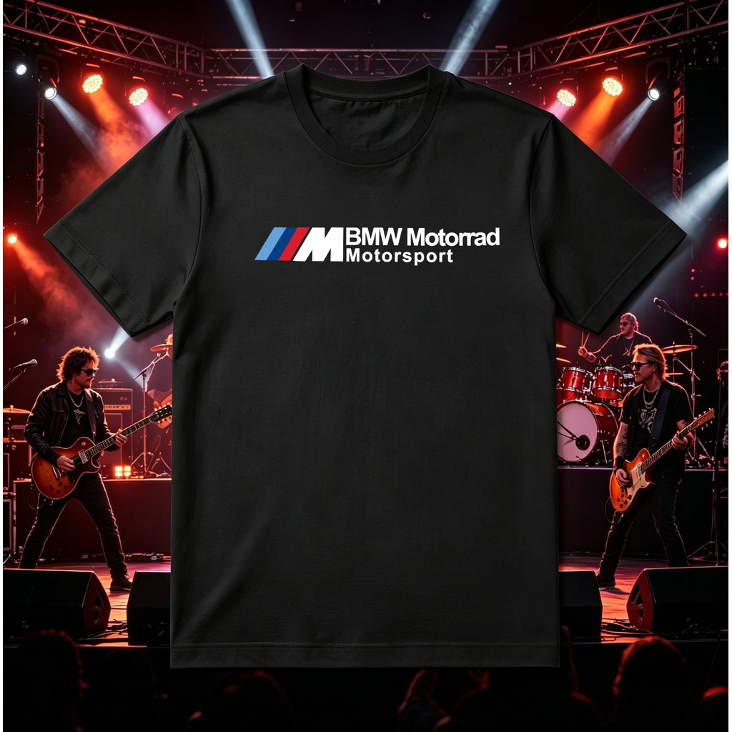 เสื้อยืดแขนสั้น ธีมหัวรถจักร BMW M Series