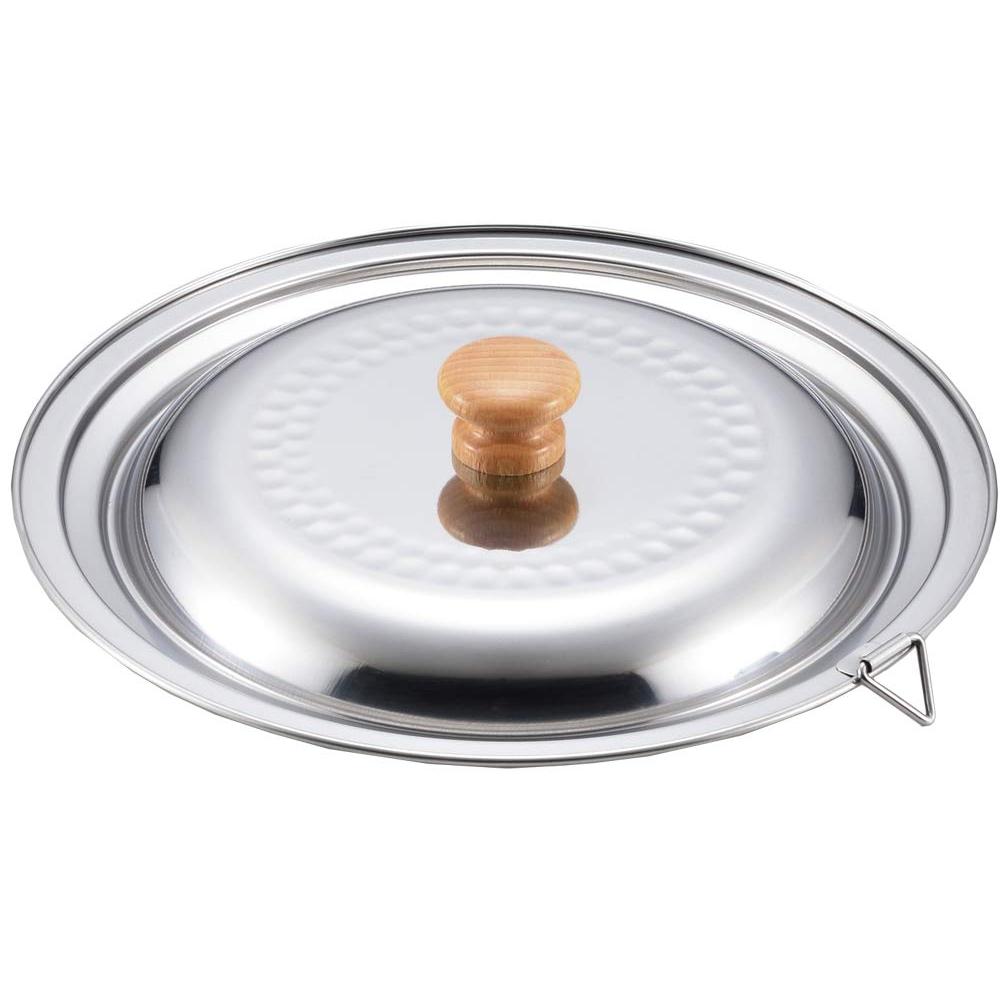 Yoshikawa Stainless Steel Yukihira Pot With Lid 20/22cm YH9499 Japan Original - 11) Lid (20・22cm)